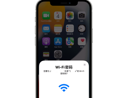 苹果15维修店分享iPhone15如何共享Wi-Fi密码 