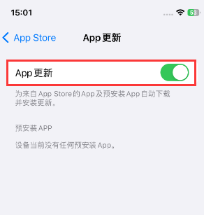 苹果15维修中心如何让iPhone15APP自动更新